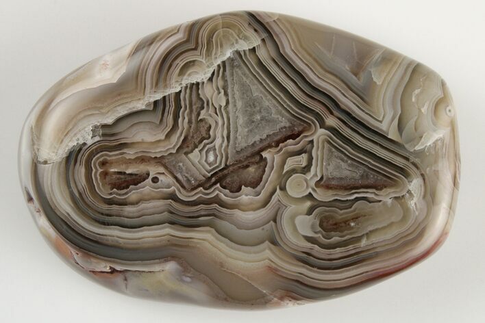 Polished Crazy Lace Agate - Mexico #194121